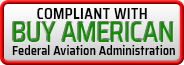 Compliant with FAA Buy American